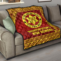Tonga Niuatoputapu High School Premium Quilt Simplified Version LT8 - Polynesian Pride