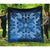 Hawaiian Quilt Double Breadfruit Premium Quitl - AH Blue - Polynesian Pride