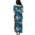 Fiji Hibiscus Puletasi Dress Hawaii Style No.1 LT6 - Polynesian Pride