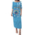 Micronesia Puletasi Dress Vibe Style LT6 Women Blue - Polynesian Pride