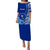 Chuuk Of Micronesia Puletasi Dress Vibe Style LT6 Women Blue - Polynesian Pride