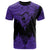 Hawaii Polynesian Warrior Ikaika T Shirt Benjamin Style Purple - Polynesian Pride