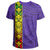 Hawaii Kanaka Flag Polynesian T Shirt Kanaka Maoli Spirit Purple - Polynesian Pride