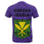 Hawaii Kanaka Flag Polynesian T Shirt Kanaka Maoli Spirit Purple - Polynesian Pride