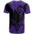 Hawaii Polynesian Warrior Ikaika T Shirt Benjamin Style Purple - Polynesian Pride