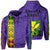 Polynesian Kanaka Flag Kanaka Maoli Hawaii Hoodie Purple Unisex Purple - Polynesian Pride