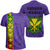 Hawaii Kanaka Flag Polynesian T Shirt Kanaka Maoli Spirit Purple Unisex Purple - Polynesian Pride