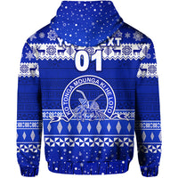 Custom Queen Salote College Christmas Hoodie Simple Style LT8 - Polynesian Pride