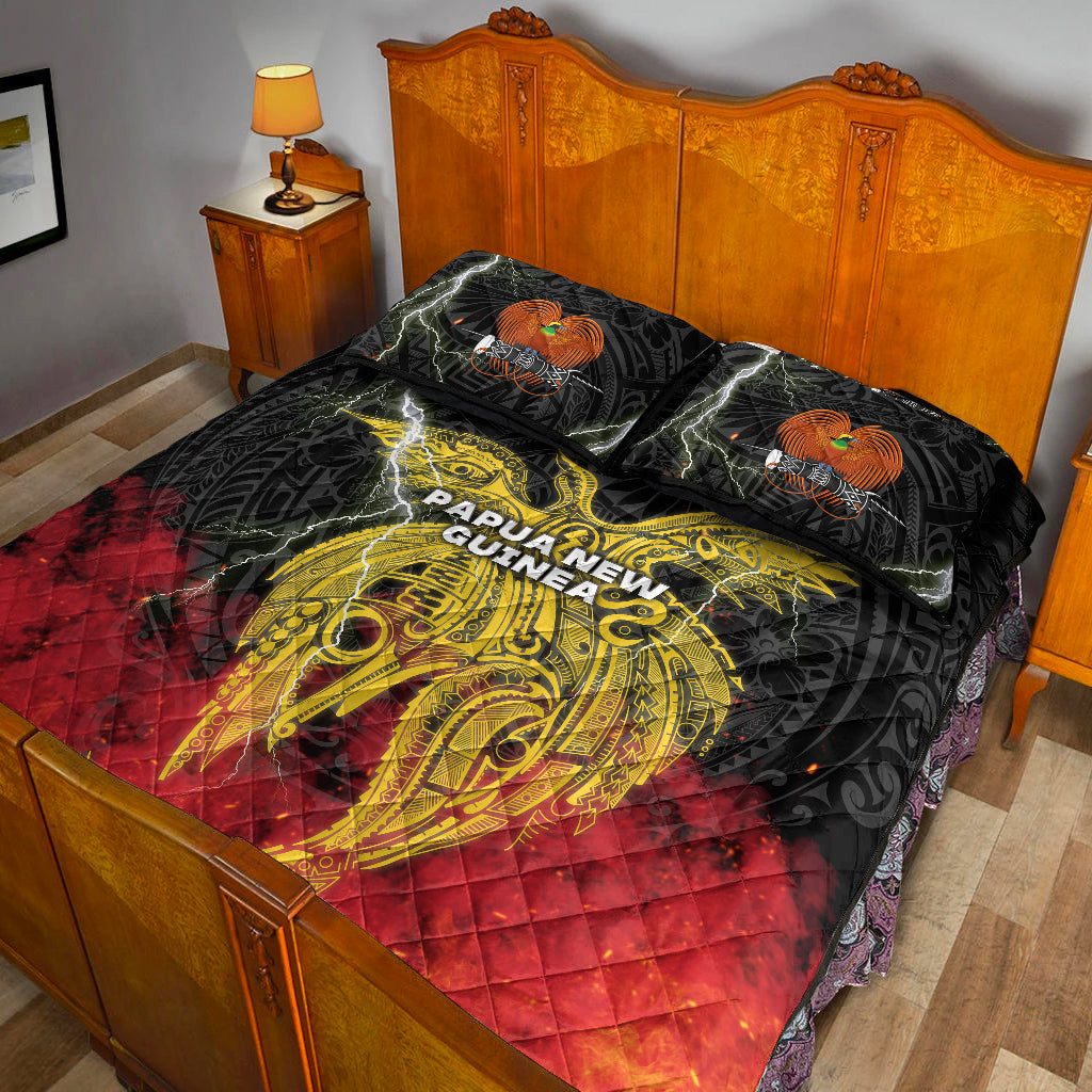 Papua New Guinea Quilt Bed Set Independence Day Special Style LT16 - Polynesian Pride