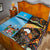 Australia Aboriginal And Fiji Tapa Quilt Bed Set Together LT8 - Polynesian Pride