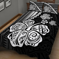Polynesian Hibiscus Quilt Bed Set Hawaiian Style No.4 LT6 - Polynesian Pride