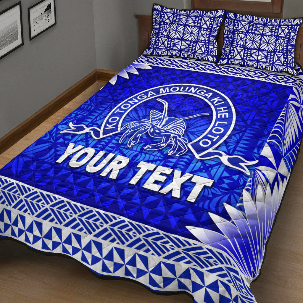 (Custom Personalised) Tonga Tupou College Toloa Old Boys Quilt Bed Set Simplified Version LT8 - Polynesian Pride