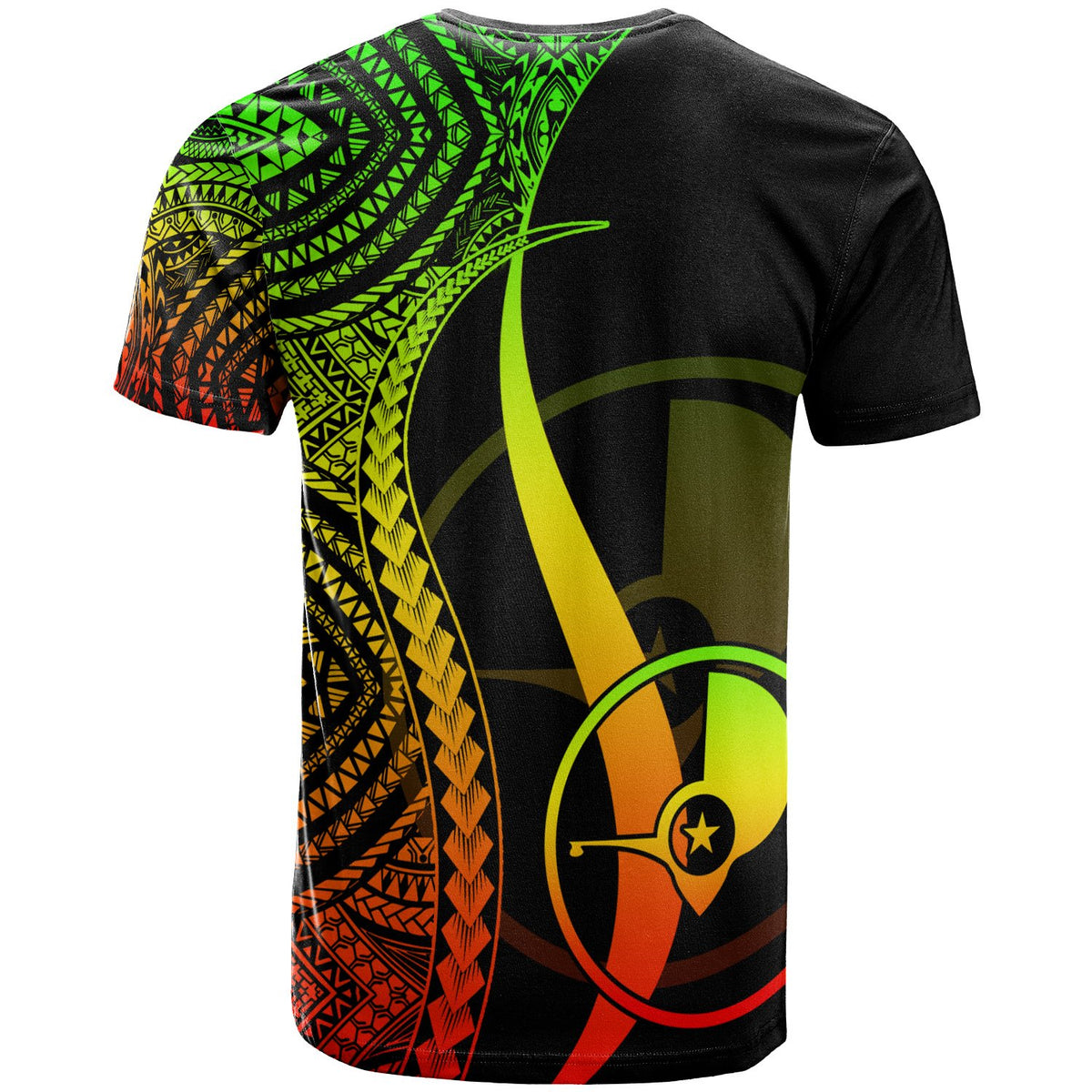 Yap T Shirt Reggae Micronesian Tentacle Tribal Pattern - Polynesian Pride