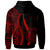 Palau Hoodie Red Tentacle Tribal Pattern - Polynesian Pride