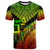 Fiji Custom T Shirt Reggae Polynesian Necklace and Lauhala Unisex Reggae - Polynesian Pride