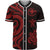 Hawaii Baseball Shirt - Red Tentacle Turtle Unisex Red - Polynesian Pride