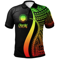 Northern Mariana Islands Polo Shirt Reggae Polynesian Tentacle Tribal Pattern Unisex Reggae - Polynesian Pride