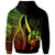 Tonga Custom Hoodie Reggae Tentacle Tribal Pattern - Polynesian Pride