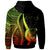 Pohnpei Custom Zip up Hoodie Reggae Tentacle Tribal Pattern - Polynesian Pride