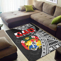 Tonga Area Rug Happy Tongan Fathers Day LT13 - Polynesian Pride