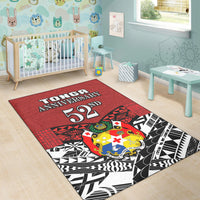Tonga Area Rug Independence Anniversary Special Version 2022 LT14 - Polynesian Pride