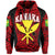 Polynesian Kanaka Maoli Hawaii Hoodie Red Gel Style - Polynesian Pride