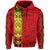 Polynesian Kanaka Flag Kanaka Maoli Hawaii Hoodie Red - Polynesian Pride