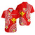 Hawaii Hawaiian Shirt Red Polynesian Line Style LT9 Unisex Red - Polynesian Pride