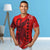 Samoa Custom T Shirt Polynesian Phoenix Bird, Fairytales Bird Red - Polynesian Pride