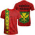 Hawaii Kanaka Flag Polynesian T Shirt Kanaka Maoli Spirit Red Unisex Red - Polynesian Pride