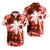 Hawaii Palm Tree Silhouettes On Camouflage No5 LT9 Red - Polynesian Pride