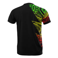 Micronesian Custom All Over T Shirt Micronesian Pattern Reggae Color - Polynesian Pride
