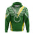 Custom Cook Islands Rugby Medallion of Stars Hoodie LT7 - Polynesian Pride