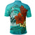 Samoa Polo Shirt Tropical Flowers Style - Polynesian Pride