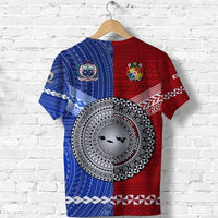 Custom Tonga and Samoa Together T Shirt Unique Style LT8 - Polynesian Pride