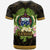 Samoa T Shirt Polynesian Gold Patterns Collection - Polynesian Pride