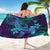 Polynesian Sarong Purple Paradise Hawaiian Tribal Hammerhead Shark LT14 - Polynesian Pride