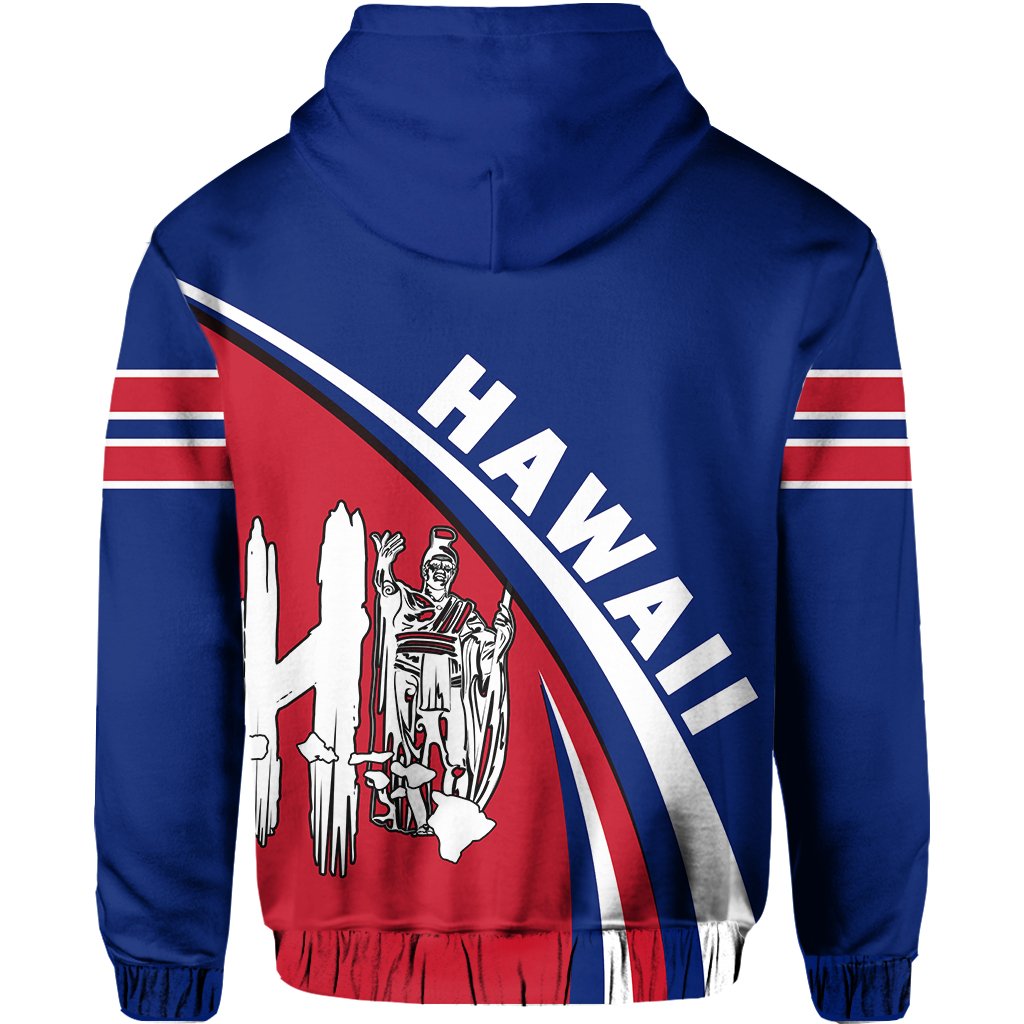 Hawaii National Flag Hoodie up Style - Polynesian Pride