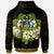 Solomon Islands Zip Hoodie Polynesian Gold Patterns Collection - Polynesian Pride