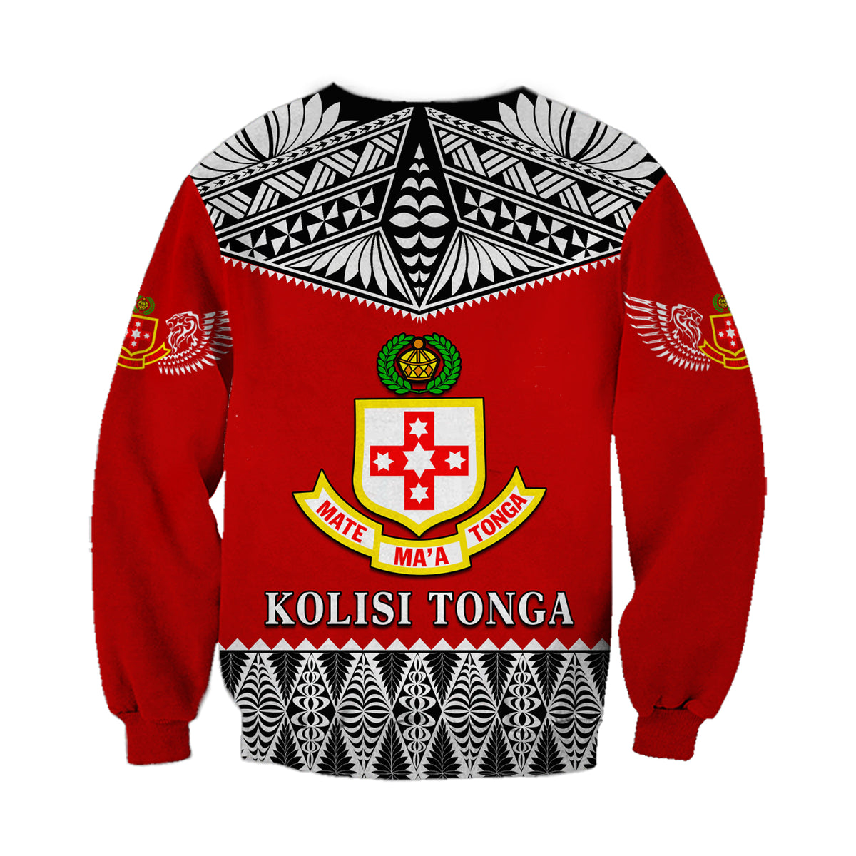 Kolisi Tonga Sweatshirt College 'Atele Mate Ma'a Tonga LT13 - Polynesian Pride
