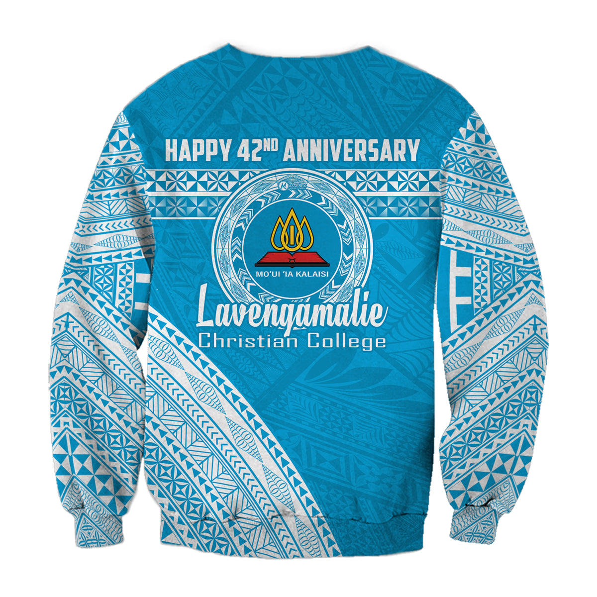 Lavengamalie College Tonga Sweatshirt Happy 42nd Anniversary LT13 - Polynesian Pride