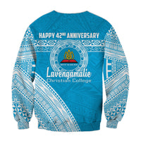 Lavengamalie College Tonga Sweatshirt Happy 42nd Anniversary LT13 - Polynesian Pride