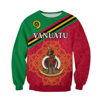 Vanuatu Sweatshirt Pattern Sand Drawing LT13 - Polynesian Pride