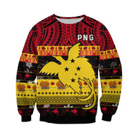 Papua New Guinea Christmas Sweatshirt Raggiana Loved LT13 - Polynesian Pride