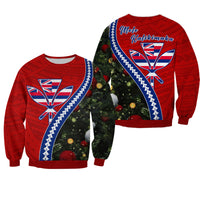 Hawaii Christmas Sweatshirt Mele Kalikimaka Special LT13 Unisex Red - Polynesian Pride