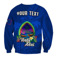(Custom Personalised) Guam Sweatshirt Hafa Adai Latte Stone Proud Chamorro LT14 - Polynesian Pride