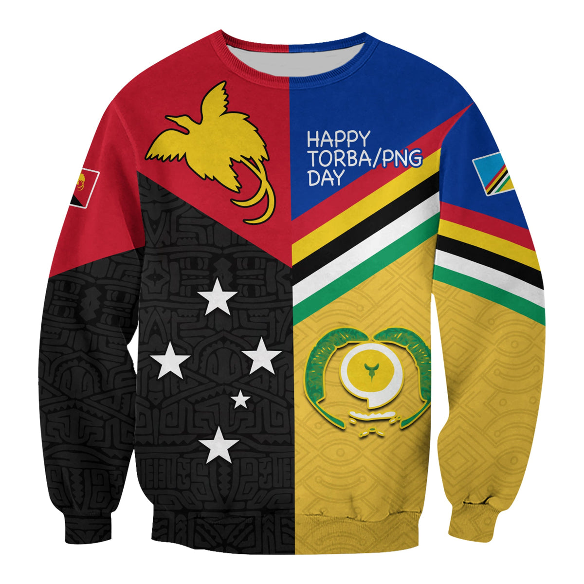 Torba PNG Day Sweatshirt 2022 Simple Polynesia LT13 Unisex Art - Polynesian Pride