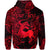 Custom Sagittarius Zodiac Polynesian Zip Hoodie Unique Style Red LT8 - Polynesian Pride