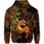 Custom Sagittarius Zodiac Polynesian Hoodie Unique Style Gold LT8 - Polynesian Pride