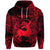 Custom Sagittarius Zodiac Polynesian Hoodie Unique Style Red LT8 - Polynesian Pride